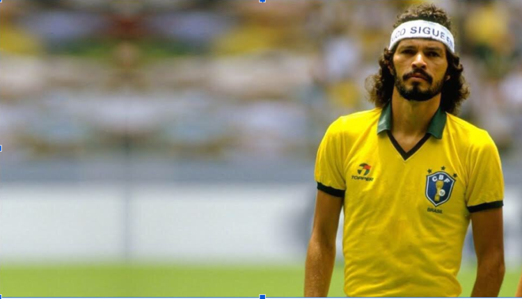 A legendary Brazilian footballer who was also a doctor
